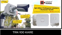 GUVENLİK KAMERASI TABANLIK BEYAZ   TRK-100 - 3